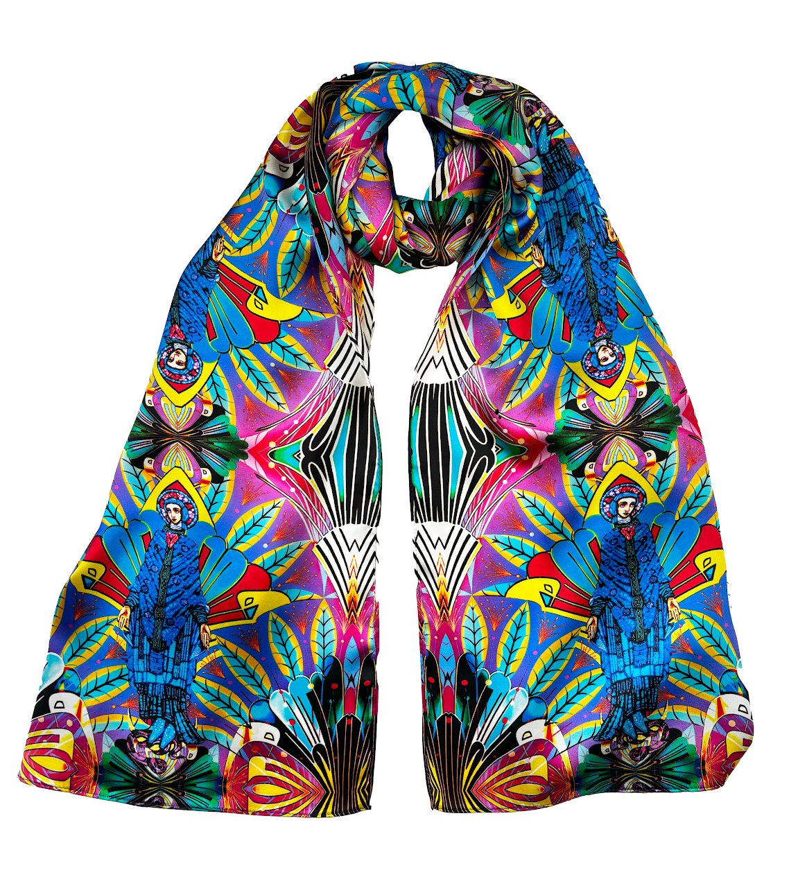 Our Lady Silk Scarf