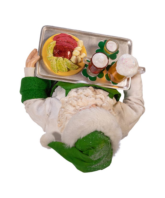 Irish Chef Santa Claus-musical
