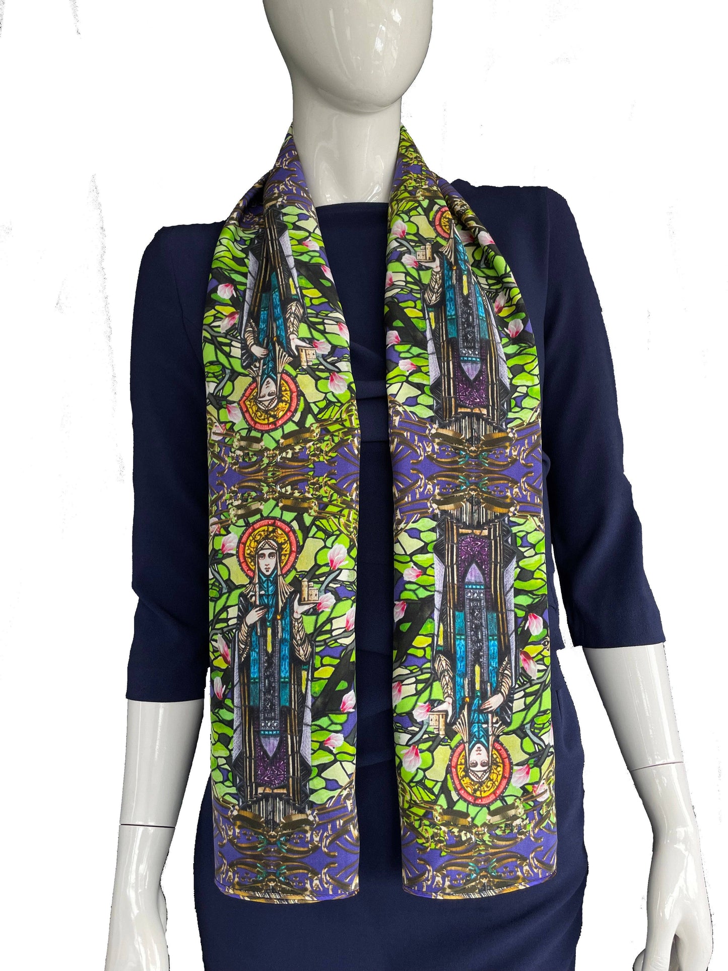 St. Brigid Silk Scarf