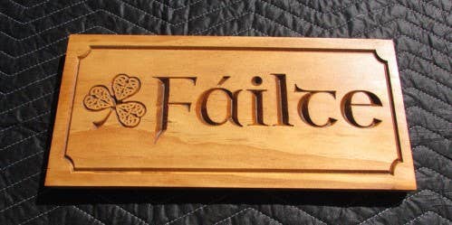 Irish Gaelic Welcome