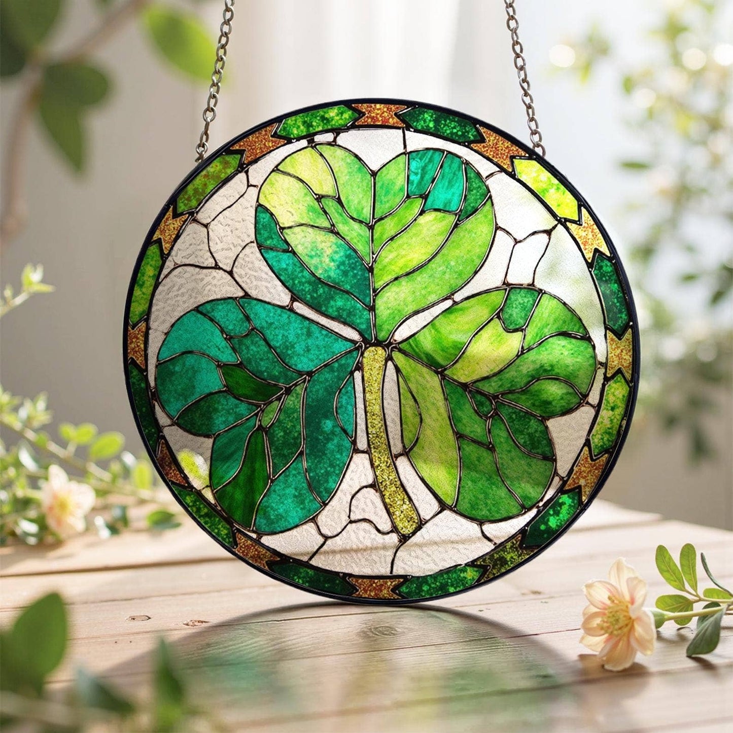 Shamrock Suncatcher