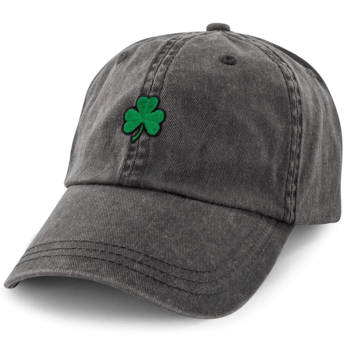 Mini Shamrock Washed Dad Hat