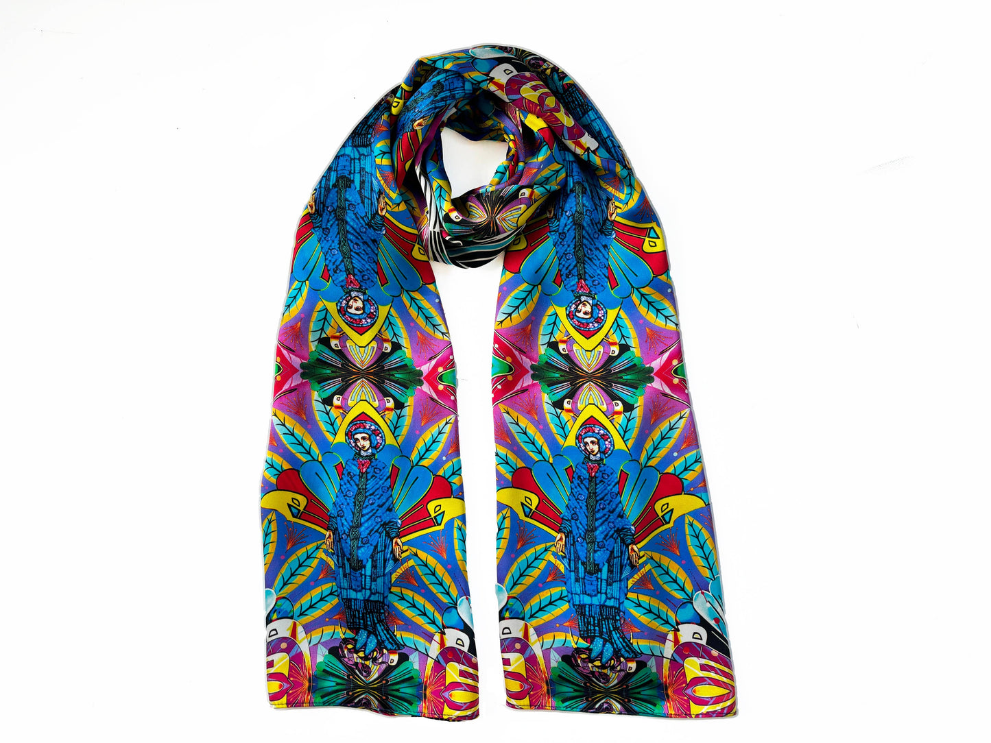 Our Lady Silk Scarf