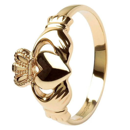 10K Ladies Claddagh Ring