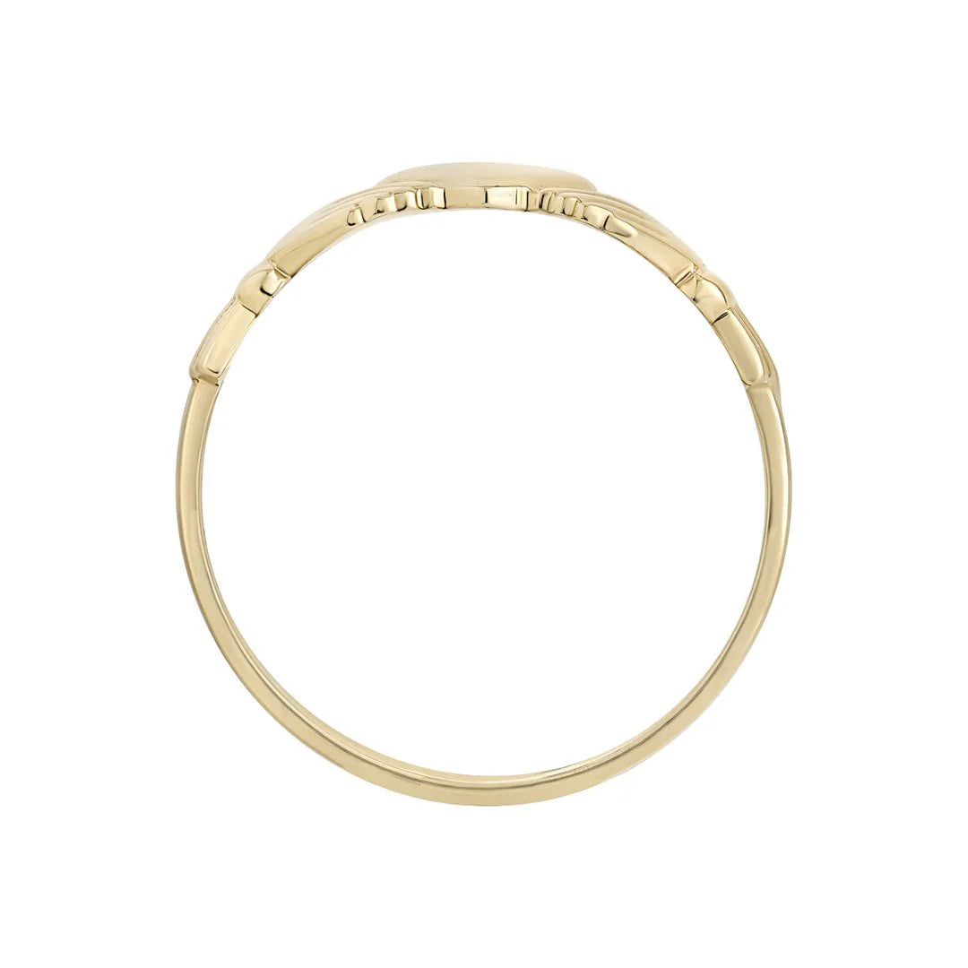 Solvar Gents 10Kt Gold Claddagh Ring