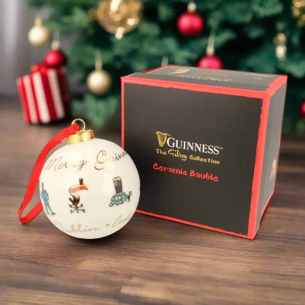 Guinness Gilroy Ceramic Christmas Bauble
