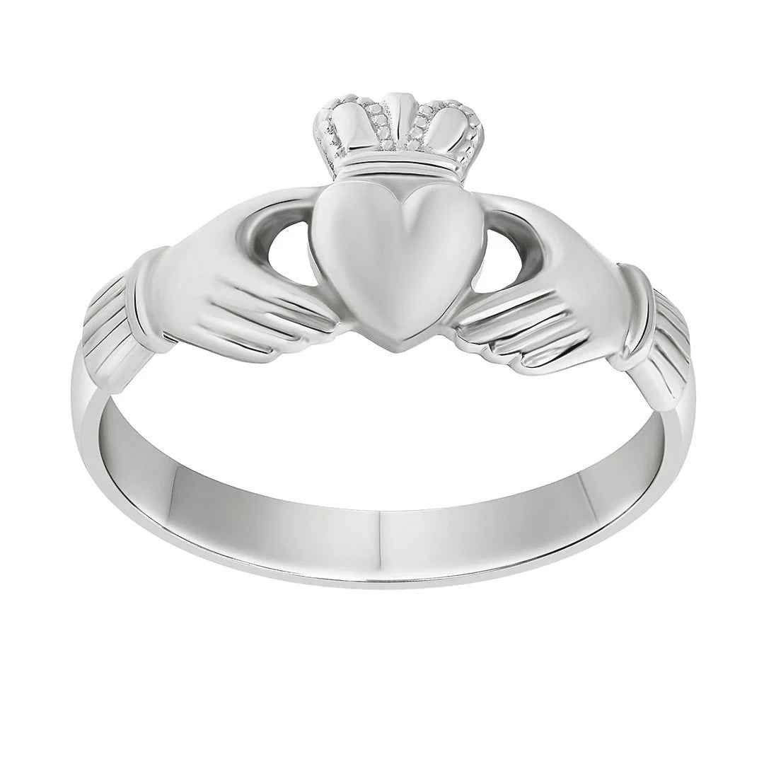 Women's Sterling Silver Celtic Claddagh