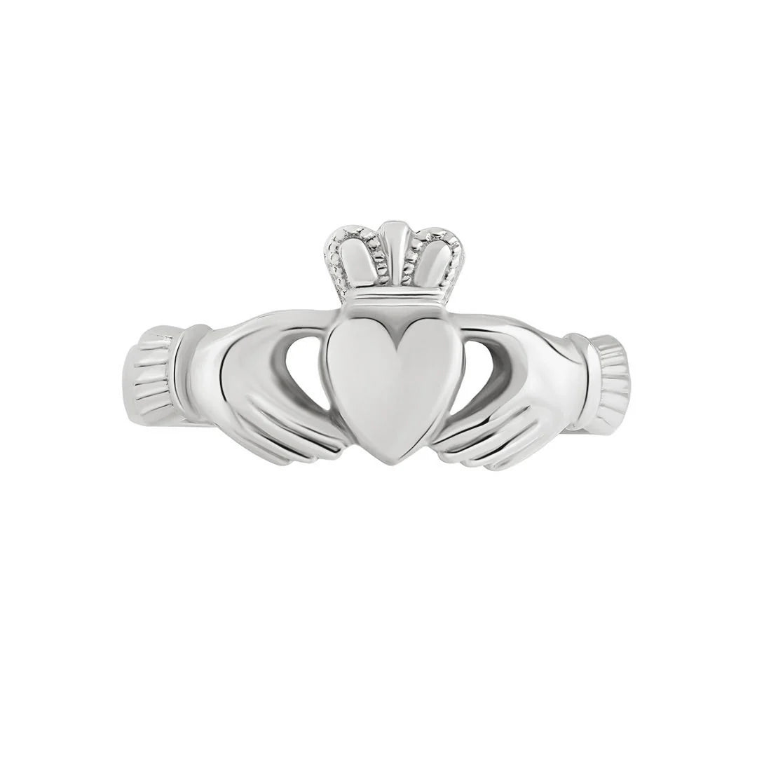 Women's Sterling Silver Celtic Claddagh
