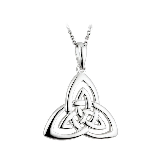 Silver Trinity Knot Necklace