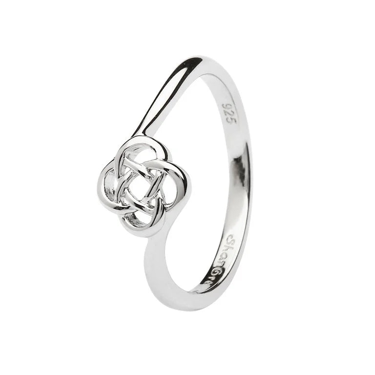 Shanore Sterling Silver Celtic Knotwork Ring