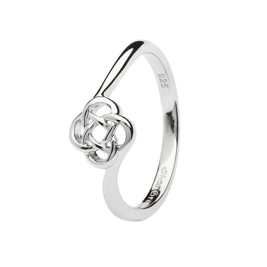 Shanore Sterling Silver Celtic Knotwork Ring